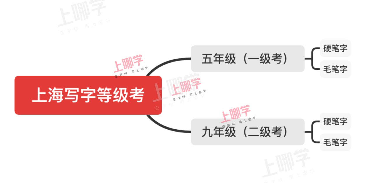 明天就考！上海中小学生写字等级考试仅剩1天！不合格必须补考！附考试要求、历年真题！相关资料 2
