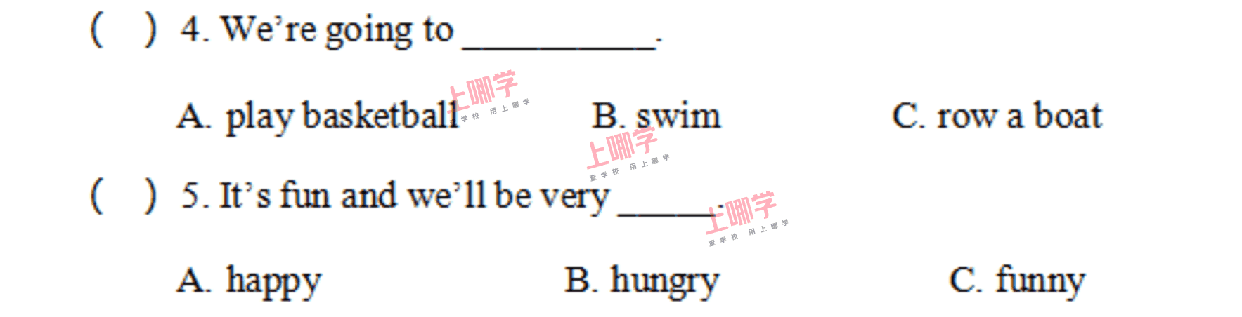 小学英语3-6年级上册Module 3 课课练已更新！相关资料 12