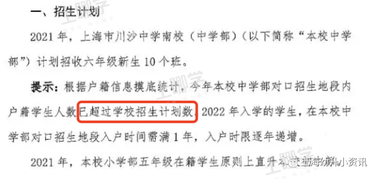 学位预警！上海57所小学发布2022超额预警，多所小学明确入户年限逐年递增！有你家门口学校吗？相关资料 86