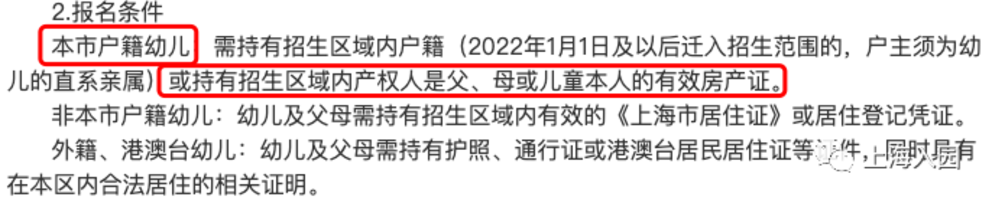 跨区入园有风险！2022年上海16区入园“人户分离”详解出炉！这2区人户分离幼儿上不了公办园！相关资料 3