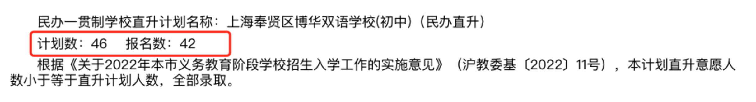 重磅！2022年上海民办一贯制学校直升“摇号”结果汇总！19所学校超额摇号！相关资料 51