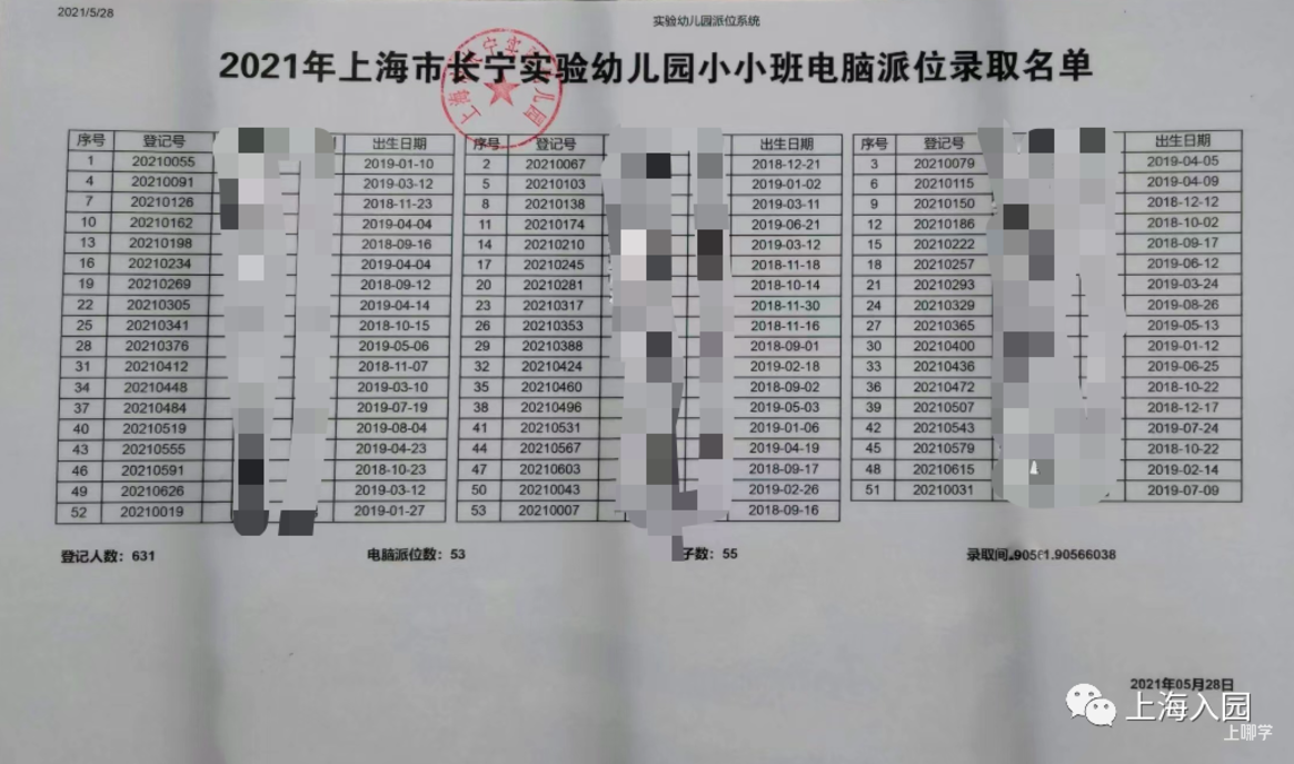 长宁实验幼儿园丨去年631人进53人！上海这所示范园全区招生，摇号录取！只招托班，可直升小班！相关资料