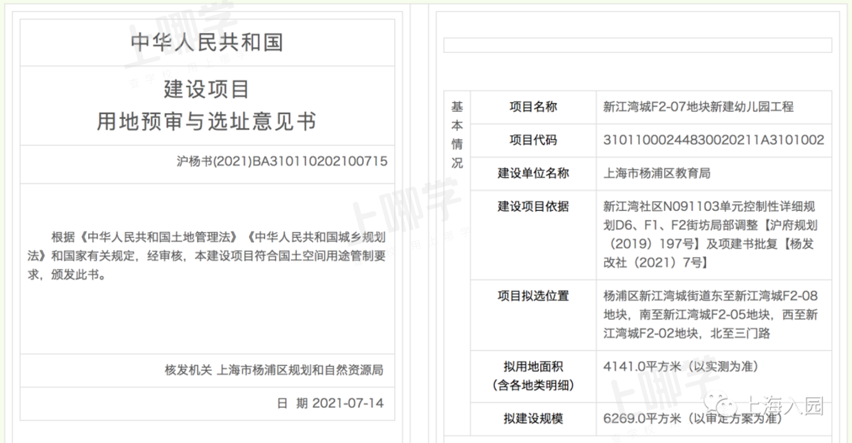 官方发布！2021上海将新增22所幼儿园，浦东、宝山占了近一半！多个园所已开建，有你家附近的吗？相关资料 14