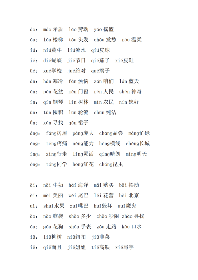 拼音大闯关相关资料 2