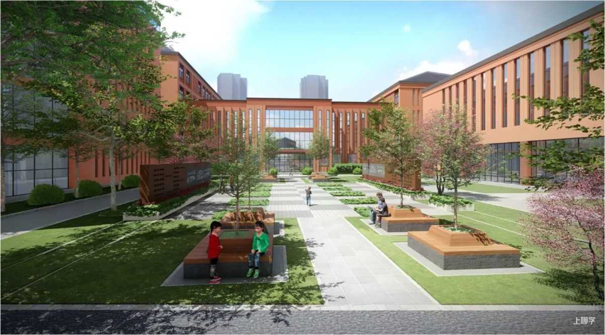 上海这一区新规划初中、小学、幼儿园地块，共计5.78公顷！附效果图！相关资料 14