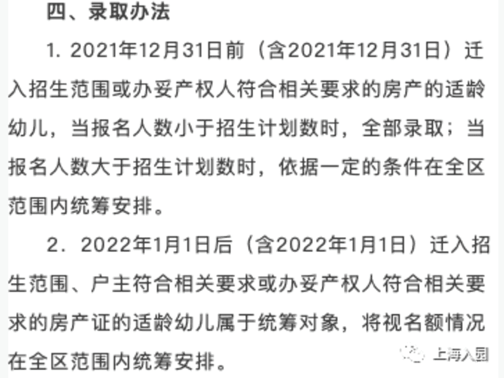 2022年上海16区入园“人户一致”政策解析！户主、产权人、入户年限一定要弄清！相关资料 5
