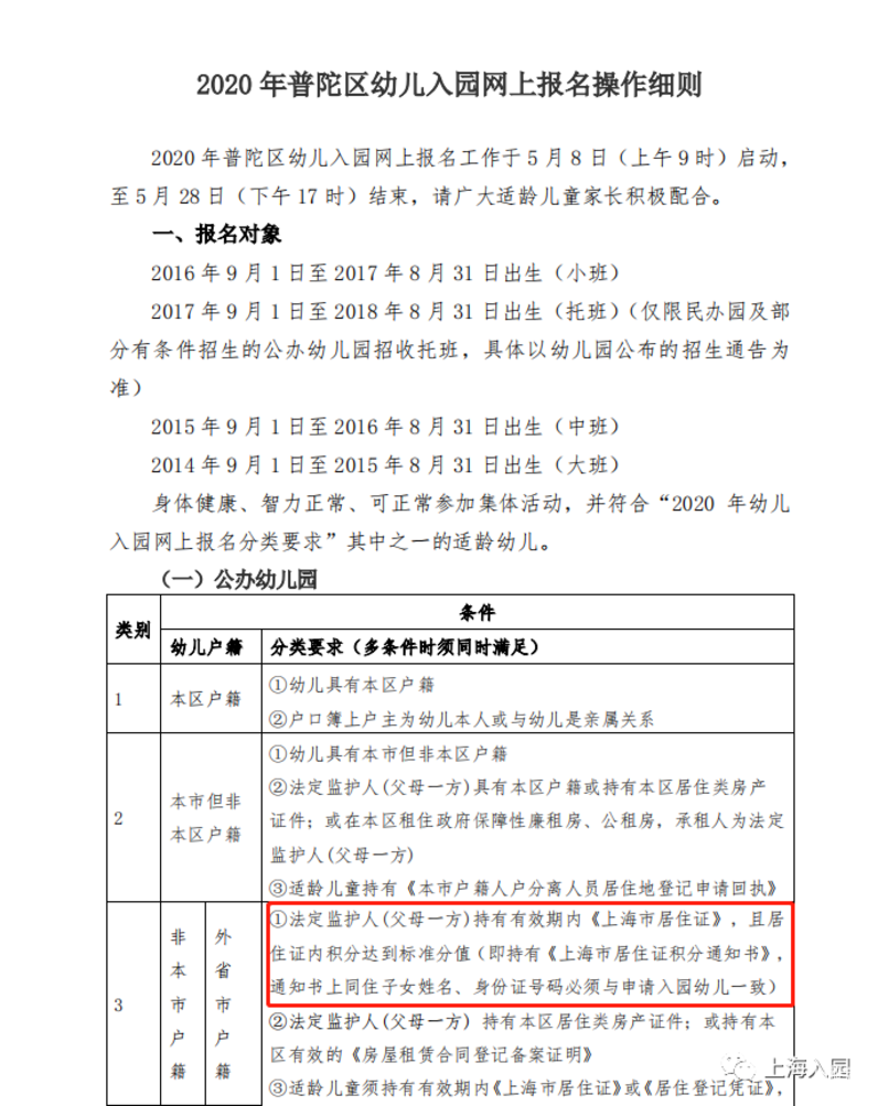 在上海，非沪籍读公办园，这个材料很加分！相关资料 4