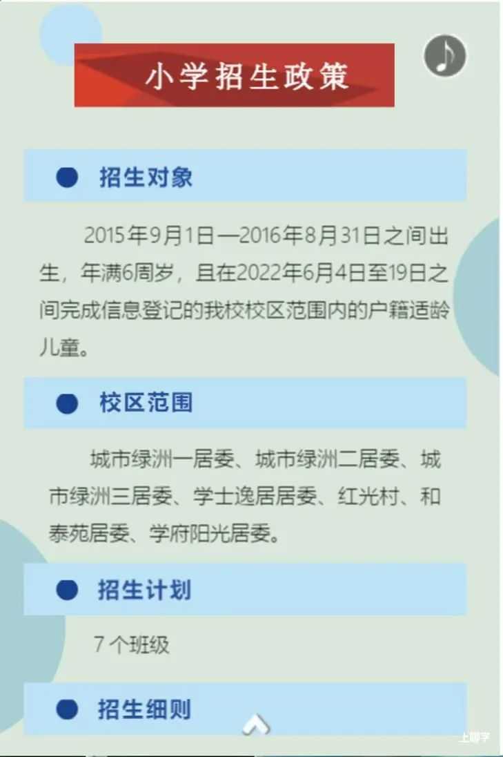 上海师范大学附属经纬实验学校（小学部） 2022年招生简章！相关资料 3