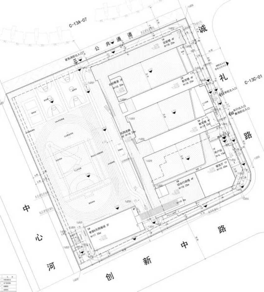 规划图曝光！上海这个区将新建一所大规模小学！项目效果图超美！相关资料 3