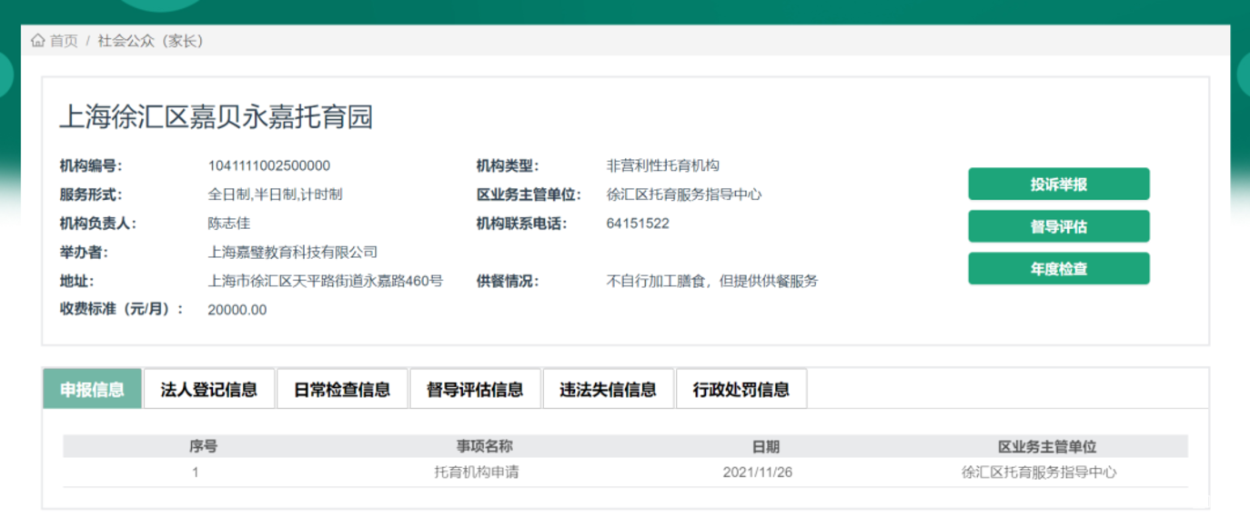 上海又新增24家正规托育园！浦东最多，徐汇新增2所都是非营利，最低收费仅3000元/月相关资料 18