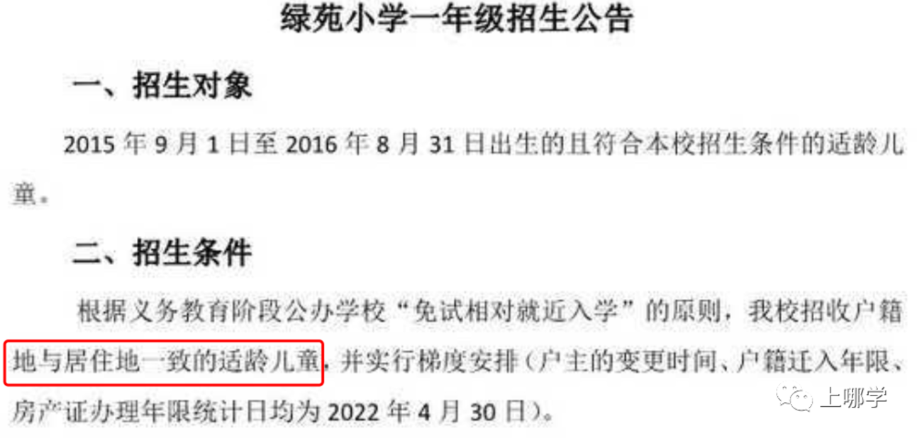招生超严！上海70所公办小学2022年“入学门槛”汇总！部分学校入户3年才保险！相关资料 58