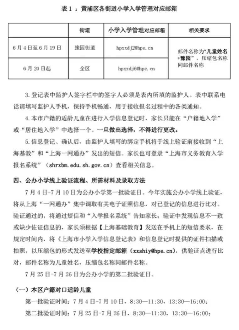 上海市黄浦区实验小学2022年招生简章！相关资料 6