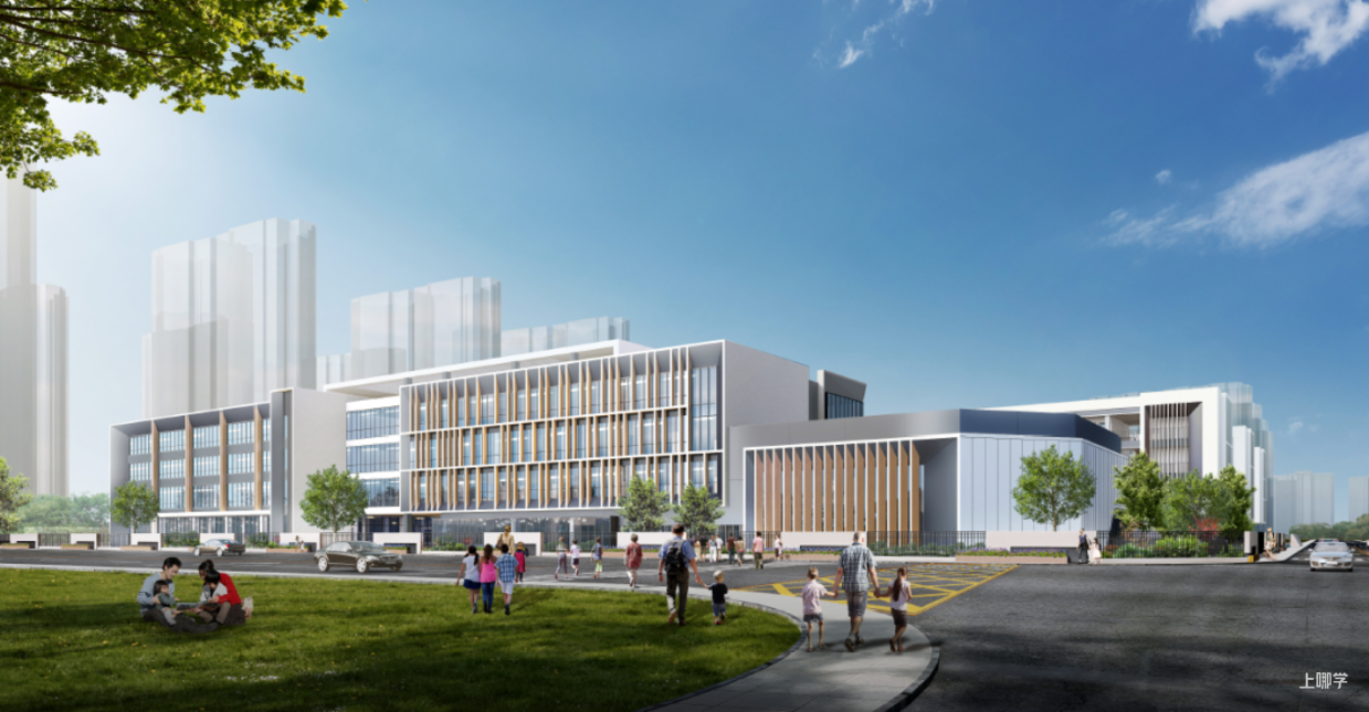规划图曝光！上海这个区将新建一所大规模小学！项目效果图超美！相关资料 2