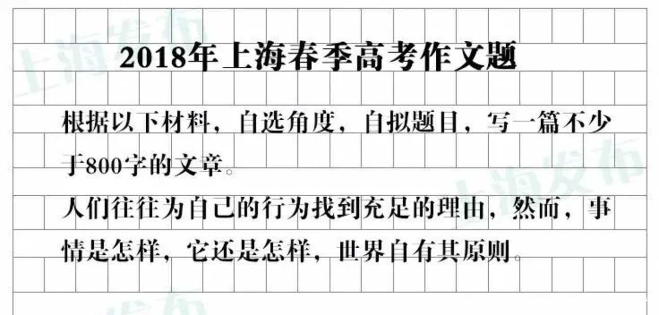 上海2026春季高考作文题出炉啦！（附近年作文题集锦）相关资料 11