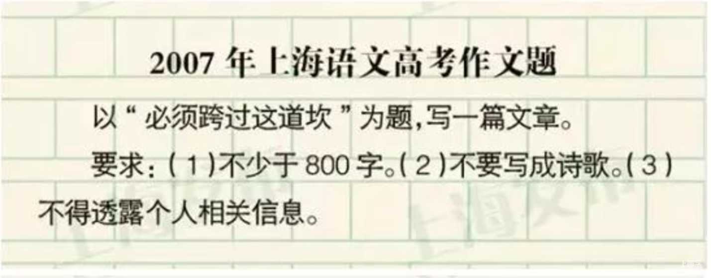 上海过去25年高考作文题一览！你写的是哪一篇？相关资料 10