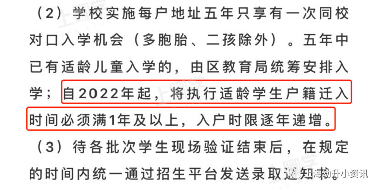 学位预警！上海57所小学发布2022超额预警，多所小学明确入户年限逐年递增！有你家门口学校吗？相关资料 11