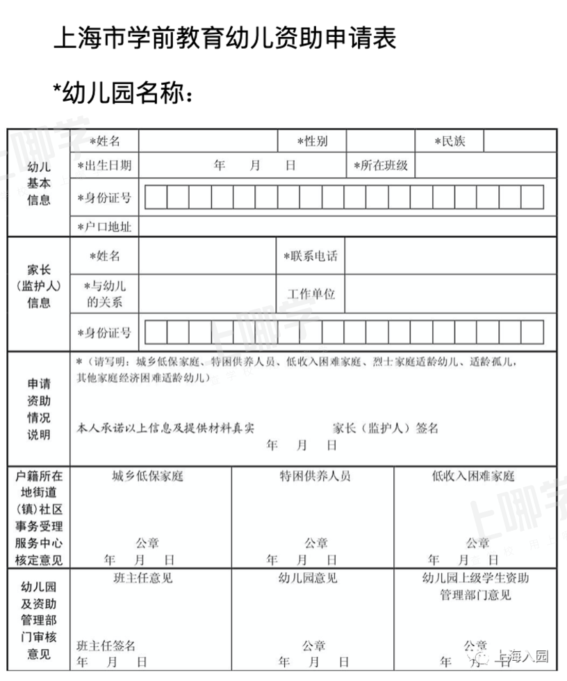 家长注意！上海幼儿园7类宝宝有钱领！附申请详细流程、资料…相关资料 3