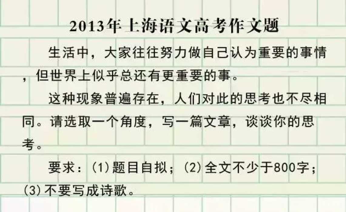 上海2026春季高考作文题出炉啦！（附近年作文题集锦）相关资料 25