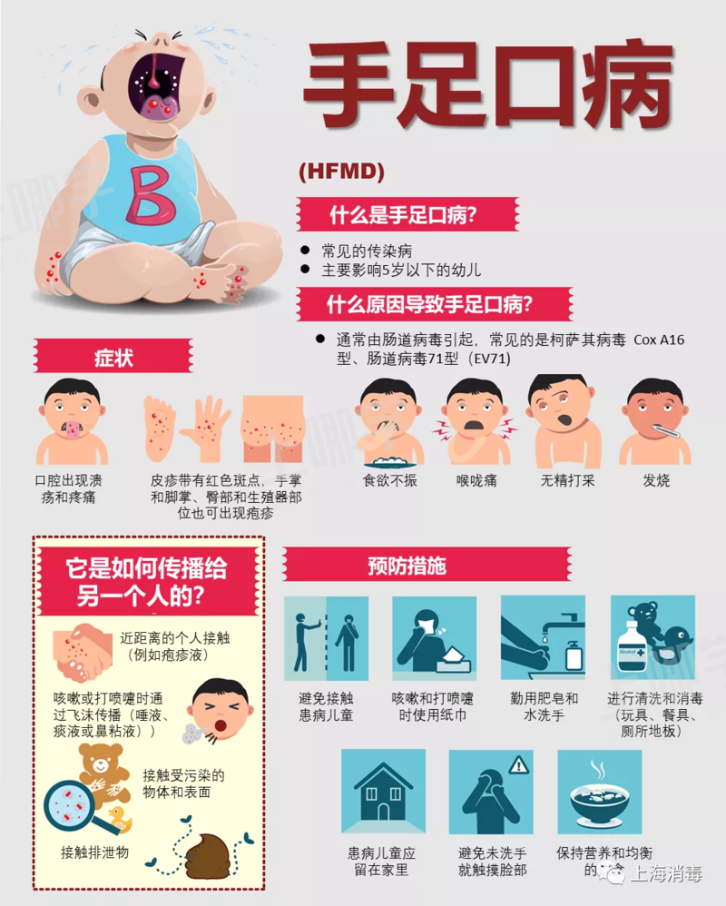 手足口病是怎么引起的图片