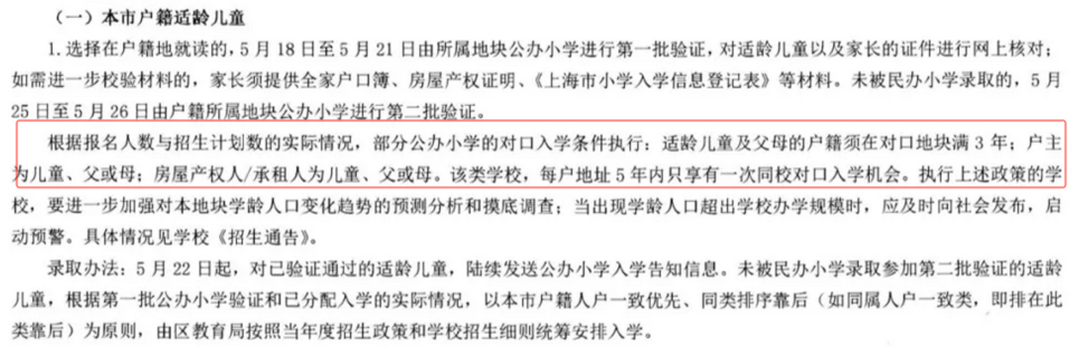 2024年上海109所公办小学发布超额预警，部分校明确摇民办未中直接统筹！相关资料 33