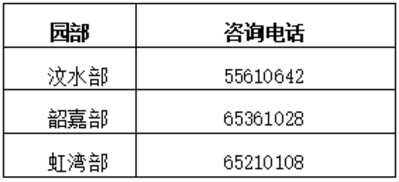 上海市虹口区实验幼儿园2022年招生简章！相关资料 10