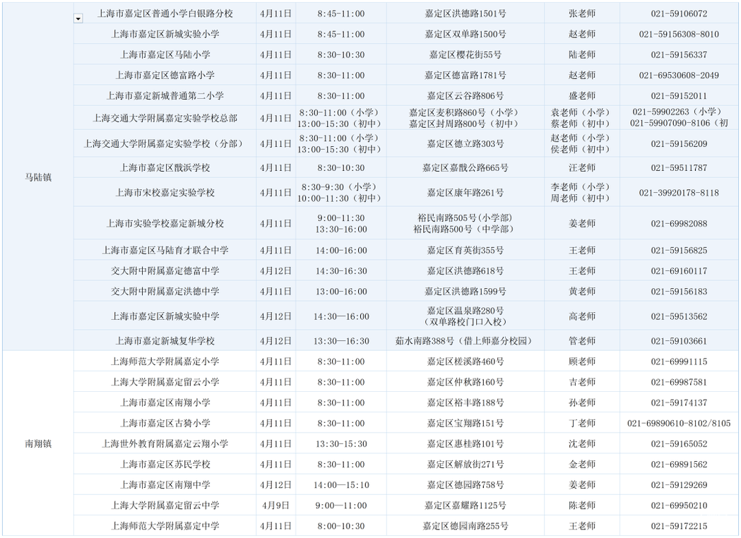 2026年上海16区中小学校园开放日安排合集来了！多校需提前预约，部分预约今天下午就截止！相关资料 26