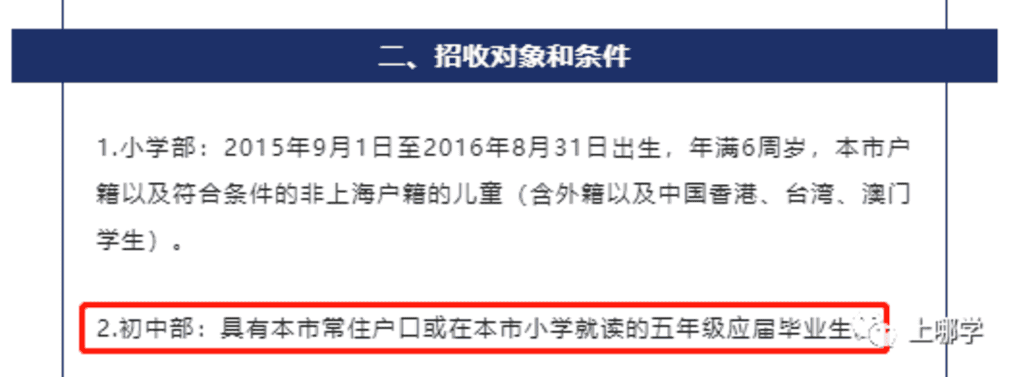 招生超严！上海这6所民办中小学不符合要求无法报名！部分需学籍在上海，快看有你的目标学校没？相关资料 4