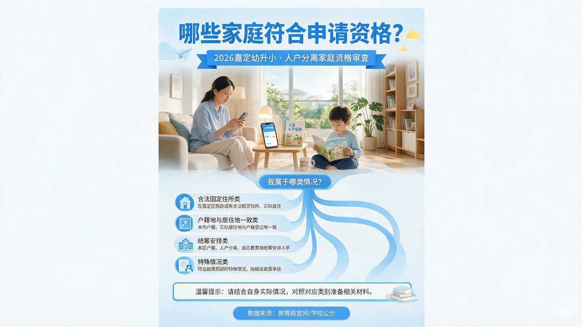 配图：哪些家庭符合申请资格？