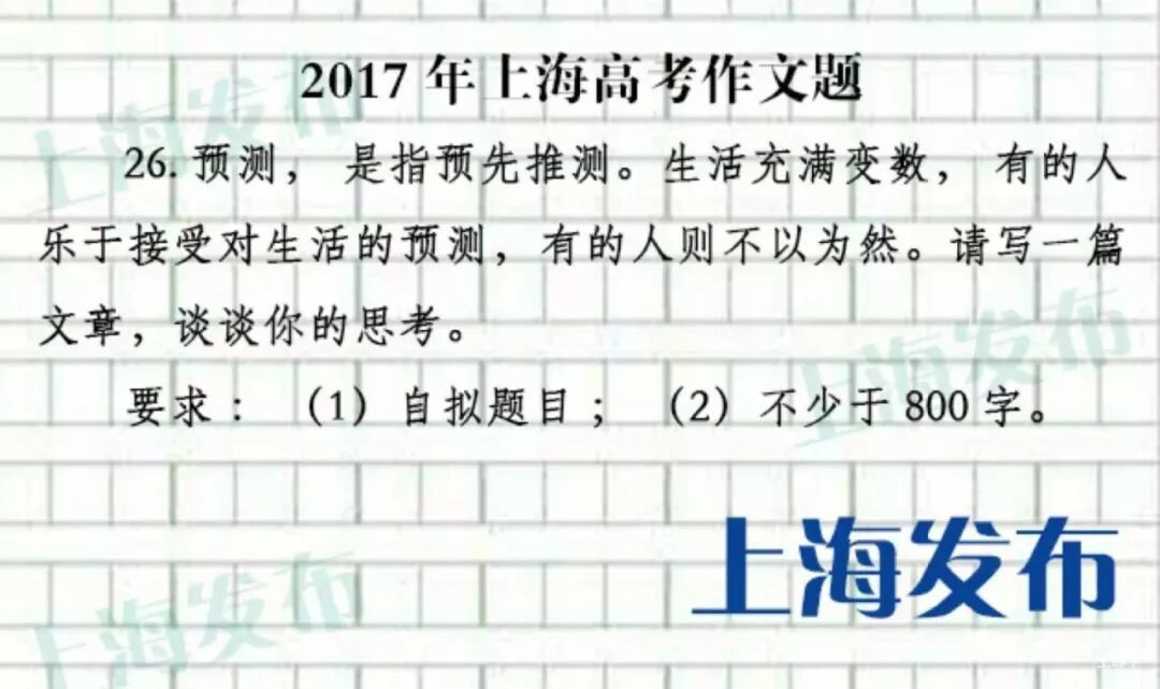 上海2026春季高考作文题出炉啦！（附近年作文题集锦）相关资料 21