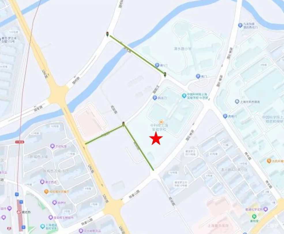 中科院上海实验学校停车 中考 交通管制-587644.jpg