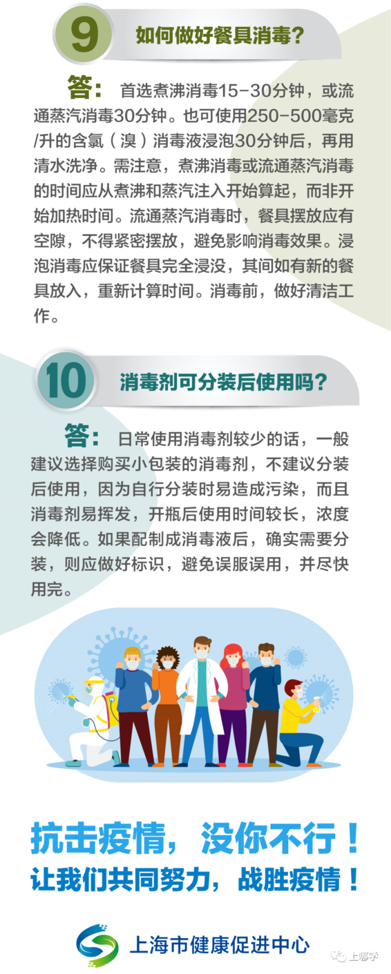 一图读懂日常预防消毒的十个问答!相关资料 3