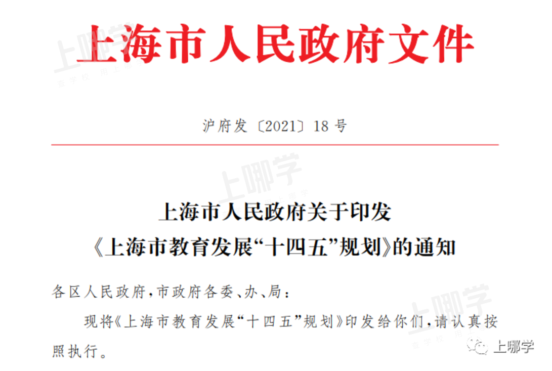 重磅！上海将新增5万个托额，新建一批优质园！今年十四五规划已正式发布！还将有6大任务，10大重点项目！相关资料