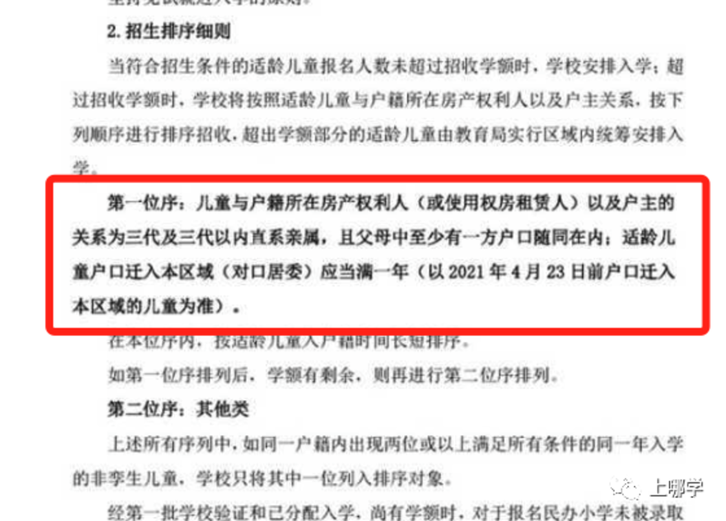 招生超严！上海70所公办小学2022年“入学门槛”汇总！部分学校入户3年才保险！相关资料 23