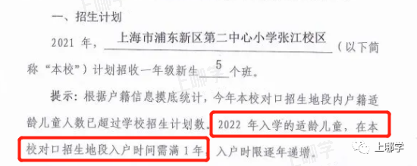 今年学位预警！上海多所公办学校已发布2022年超额预警！明珠、福外等公布入户年限要求！相关资料 52