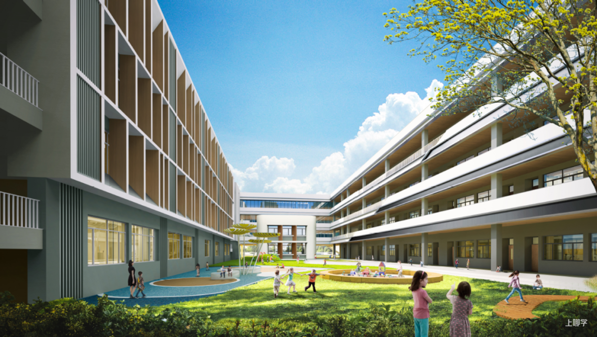 规划图曝光！上海这个区将新建一所大规模小学！项目效果图超美！相关资料 5