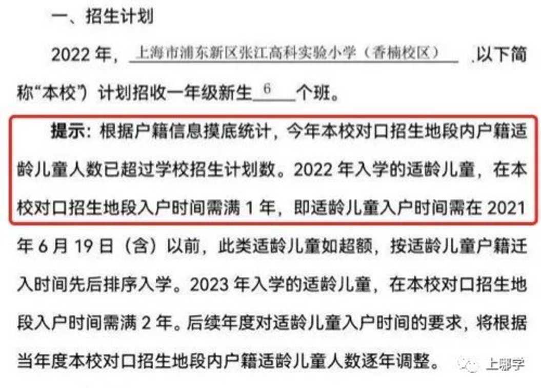 招生超严！上海70所公办小学2022年“入学门槛”汇总！部分学校入户3年才保险！相关资料 63