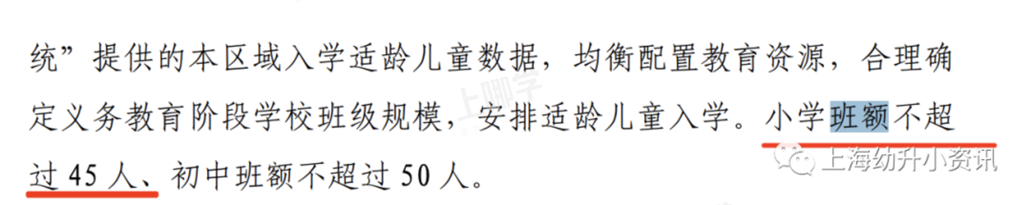 一个班多少娃？上海小学一年级班级人数引家长热议！部分区教育局还有明确人数要求！相关资料 14