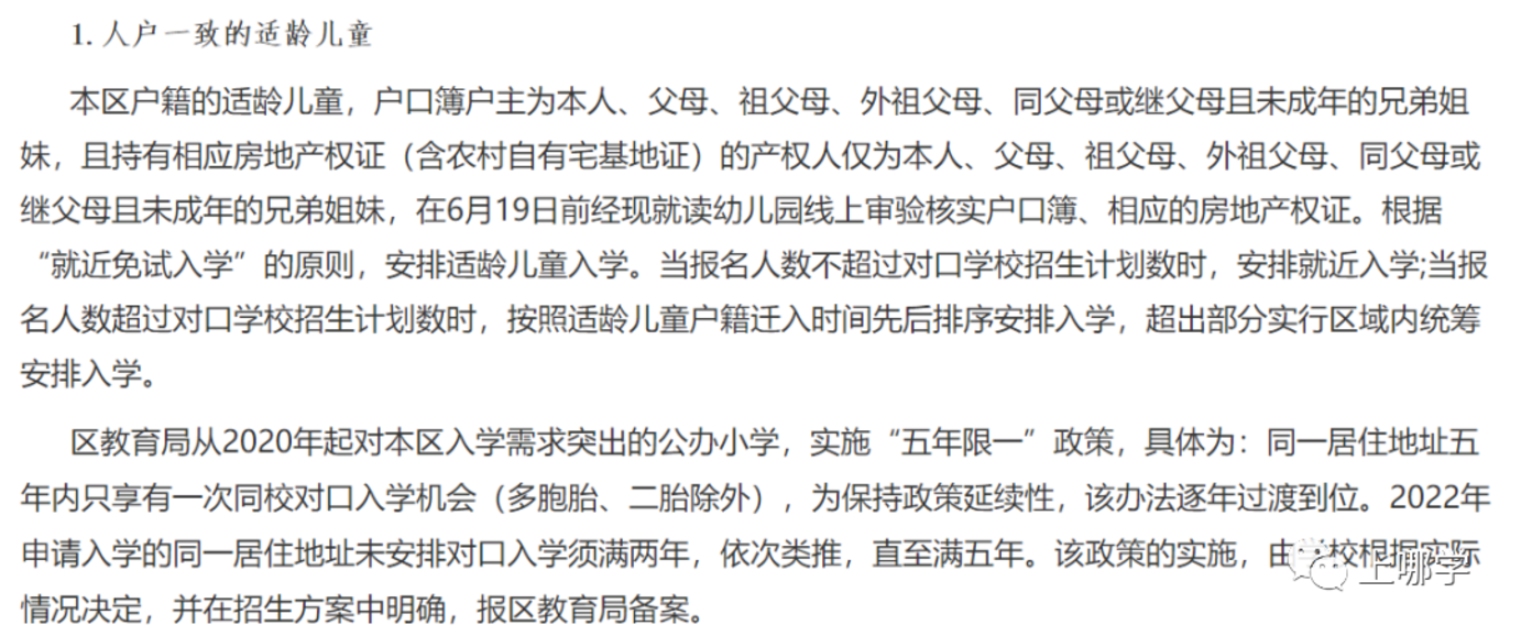 人户一致却对口失败？上海16区“人户一致”政策详解！这些因素不能忽视！相关资料 14