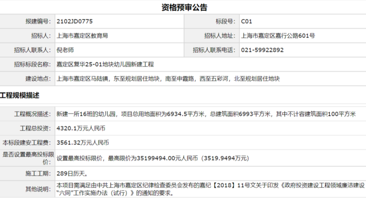 拟设16个班级！上海这一区将新建一所幼儿园！含沙坑、戏水池等活动设施！相关资料