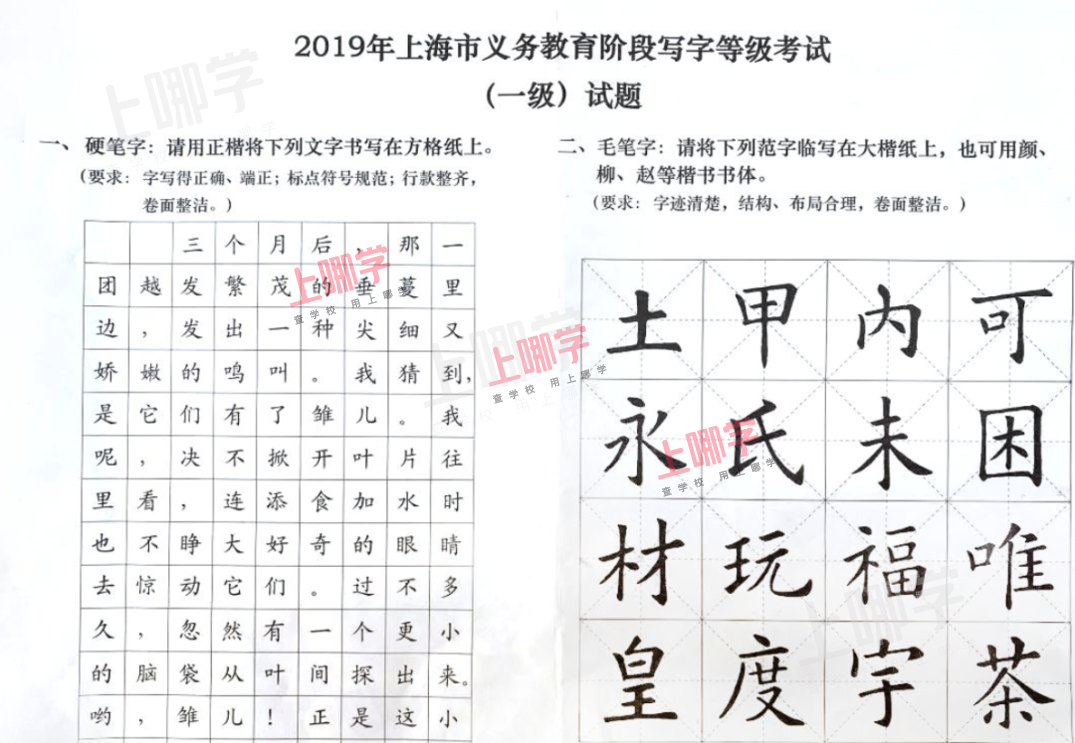 多区家长分享，上海写字等级考取消！不要掉以轻心，写字规整度非常重要！相关资料 20