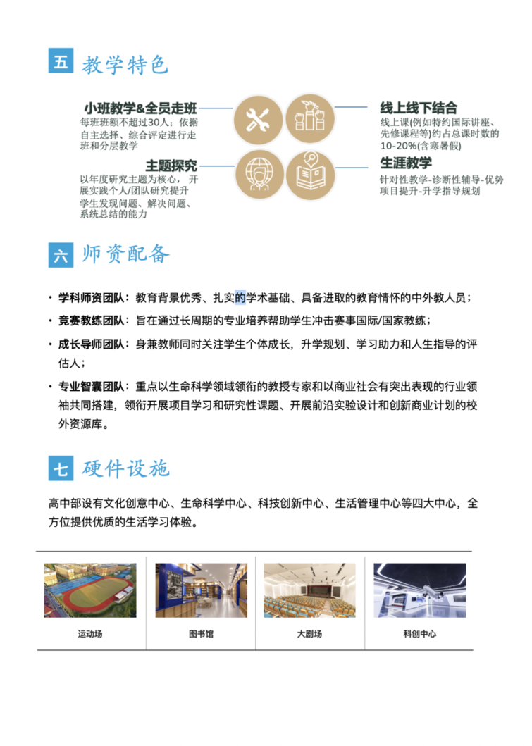 上海宝山区世界外国语学校高中融合部招生了！附入学招生说明！相关资料 5