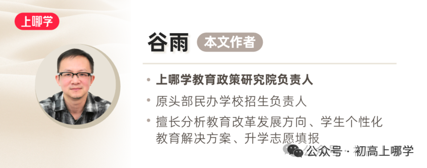 小而精、强体系！一文看懂复附徐汇：办学特色 + 高考出口 + 2026 中考生源分析相关资料 2