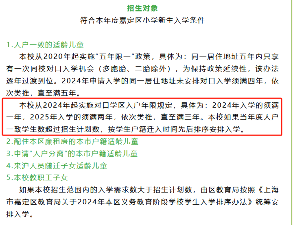 2024年上海109所公办小学发布超额预警，部分校明确摇民办未中直接统筹！相关资料 110