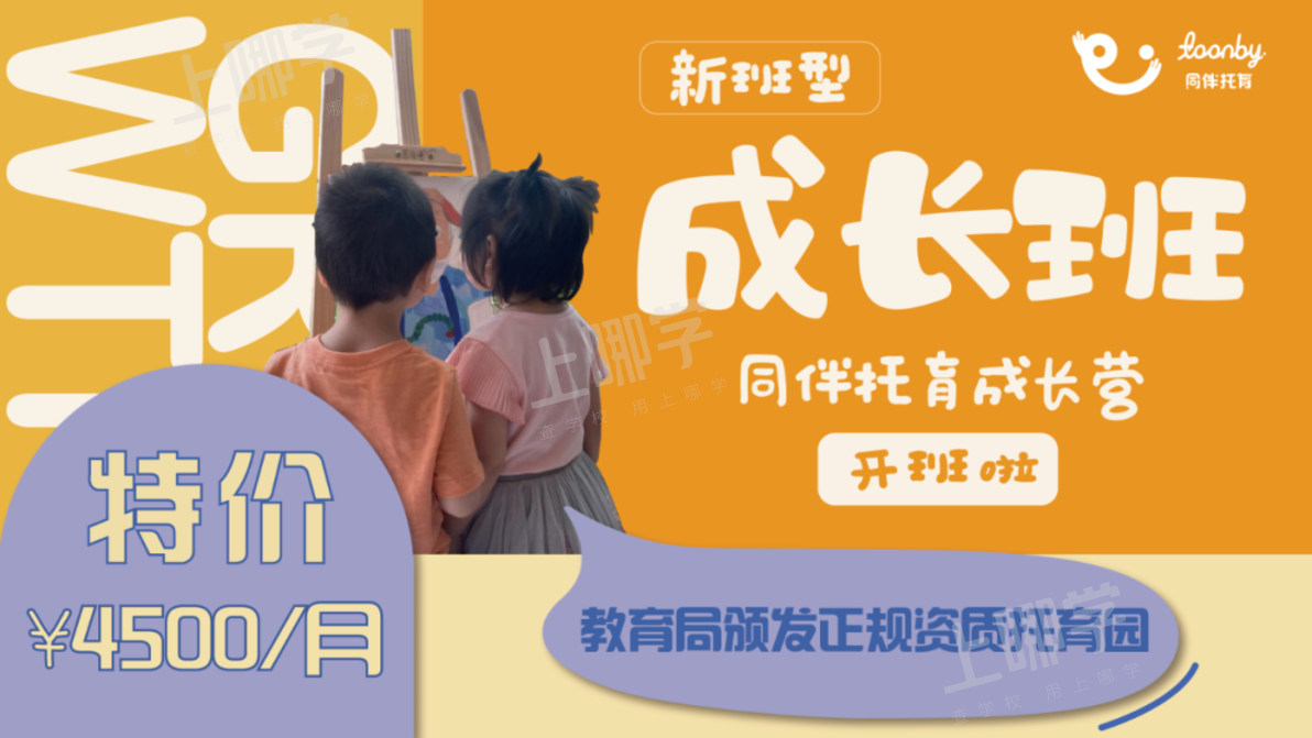 每月只要4000+？黄浦区这家宝藏托育园又出新班型，火热报名中相关资料