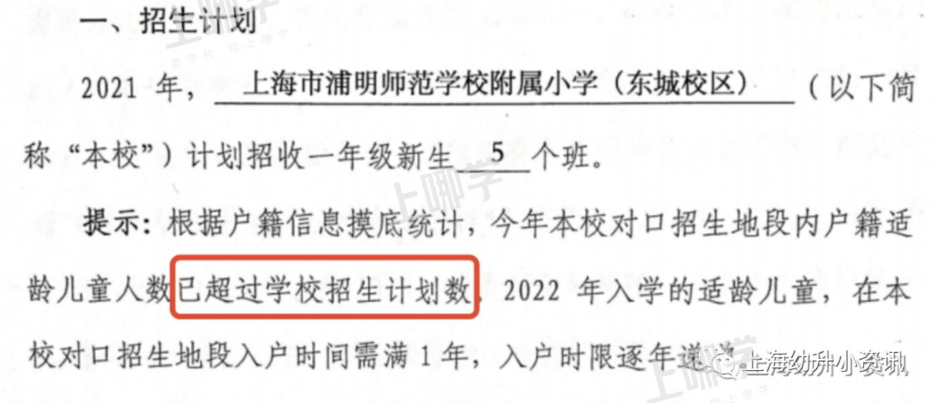 2022超额预警！上海12所小学规定“入学门槛”！部分入户不满2年直接统筹，你家入户年限达标吗？相关资料 14